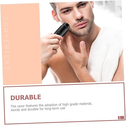 Miniatura 6 de FOMIYES 3 juegos de afeitadora eléctrica de viaje afeitado uso diario afeitadora pequeña máquina de afeitar para hombres suministro masculino