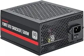 FONTE GAMER PCYES SHOCKER 500W 80 PLUS WHITE – PF500SHW