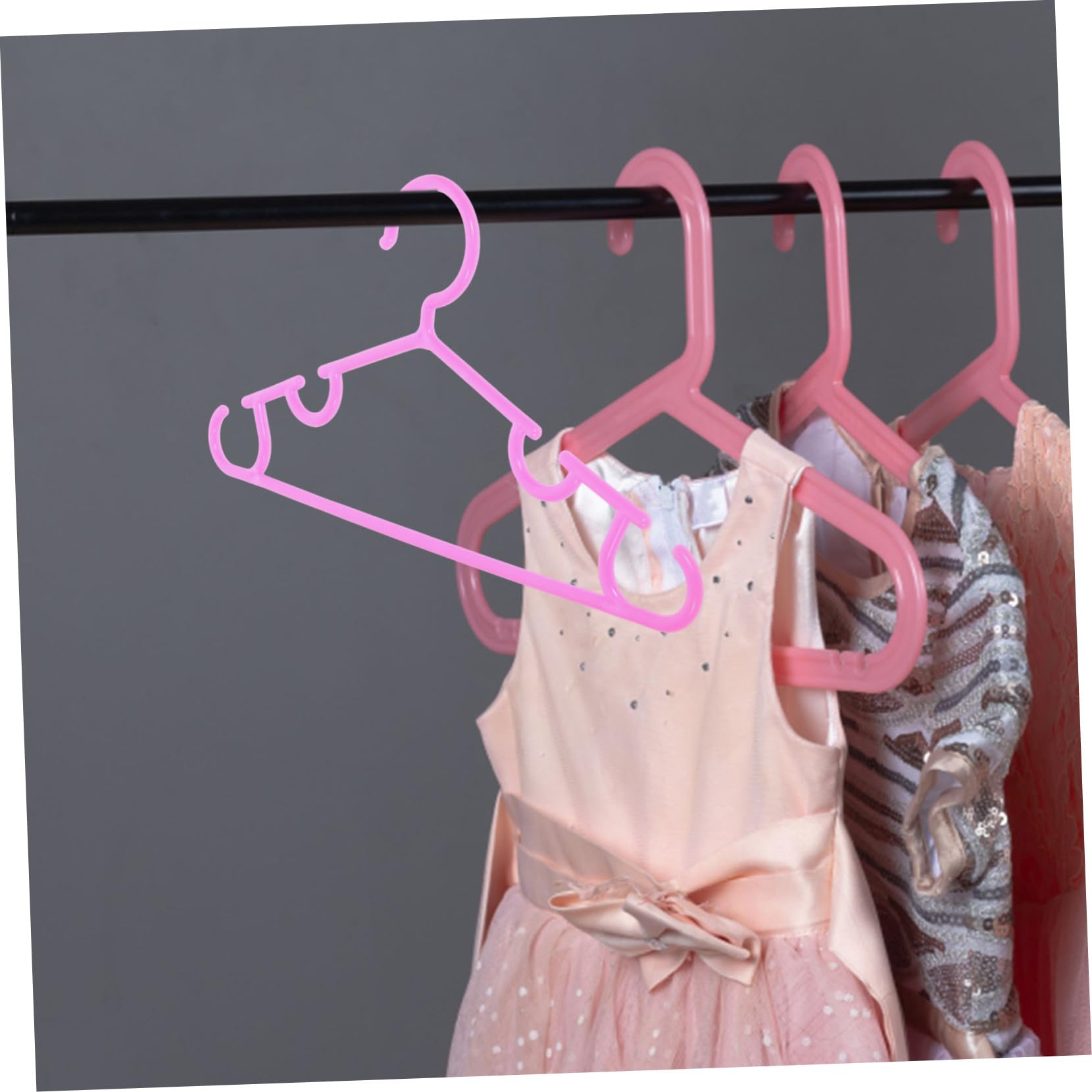 Ciieeo 50 Piezas De Los Niños Perchas Perchas De Ropa para Niños De Ropa Infantil De De De De Percha De Plástico De