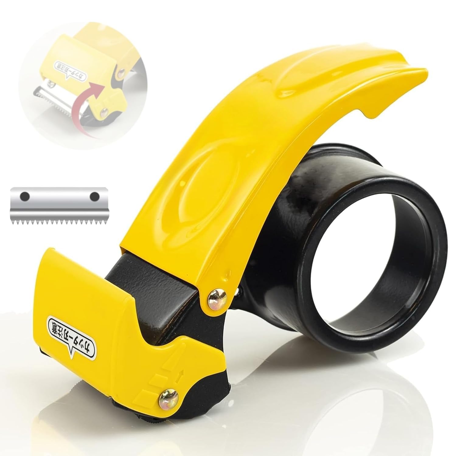 Amazon.co.jp: aninako ガムテープカッター 卓上型 業務用 40～50mm幅