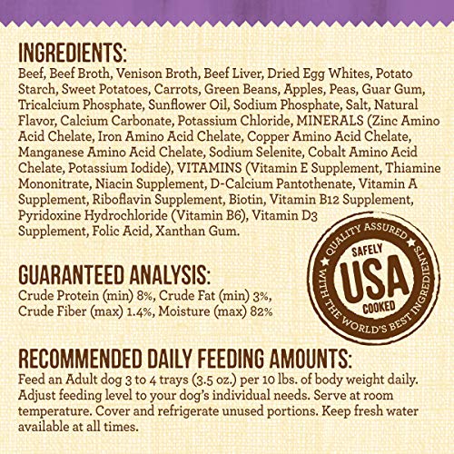 Merrick Lil’ Plates Grain Free And Gluten Free Natural Wet Dog Food For Small Dogs, Soft Itsy Bitsy Beef Stew – (Pack of 12) 3.5 oz. Tubs Merrick Lil’ Plates Grain Free And Gluten Free Natural Wet Dog Food For Small Dogs, Soft Itsy Bitsy Beef Stew – (Pack of 12) 3.5 oz. Tubs