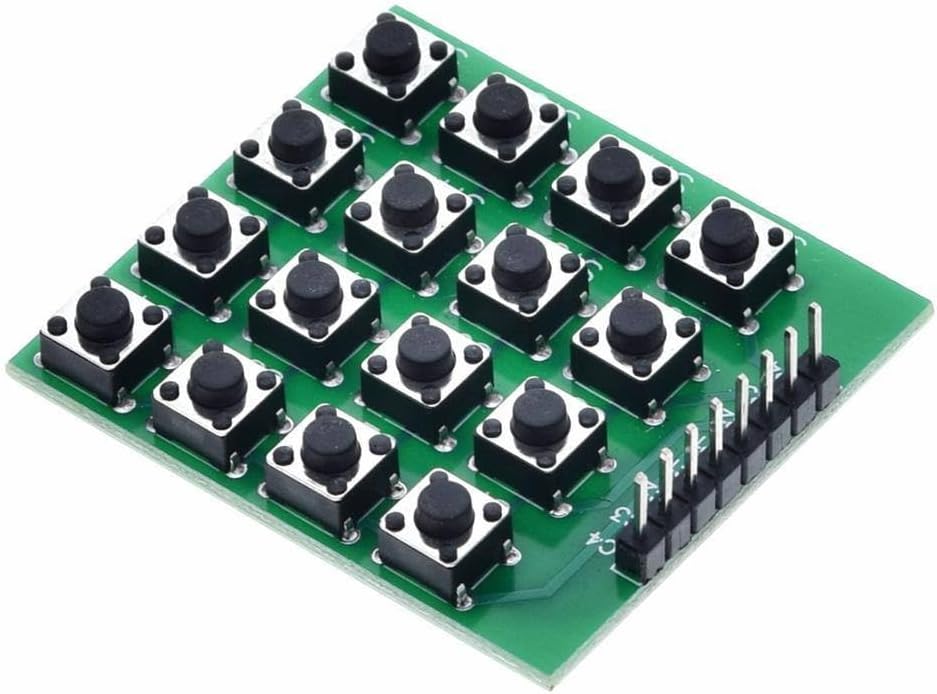 Amazon.com: Generic 1PCS 8pin 4x4 4x4 Matrix 16 Keypad Keyboard ...