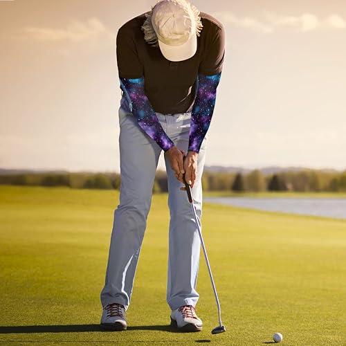 Miniatura 7 de Arm Sleeves with Thumb Hole Gardening Sleeves UV Sun Protection Arm Covers for Women Men Farmer Outdoor Sports Running