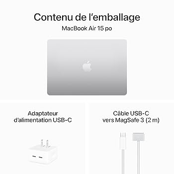 Apple 2024 MacBook Air 15-inch Laptop with M3 chip: Built