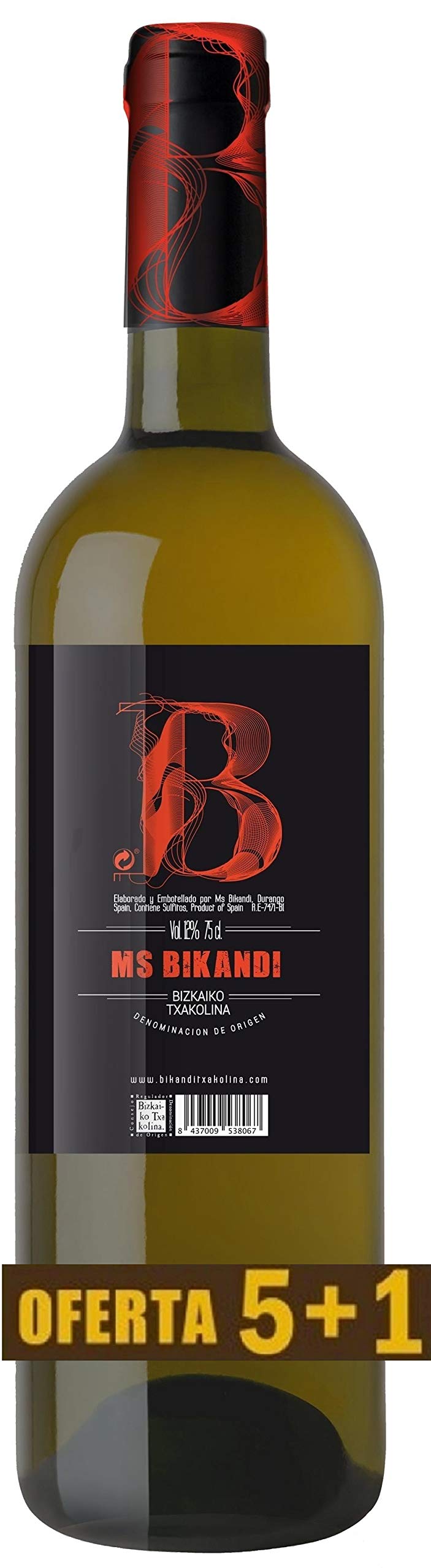 Txakoli Mikeldi (caja de 6 botellas)