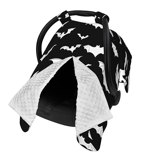 Miniatura 2 de Funda de asiento de coche de murciélago de Halloween, cubierta de asiento de coche de moda para invierno, cubierta de enfermería, regalo de ducha