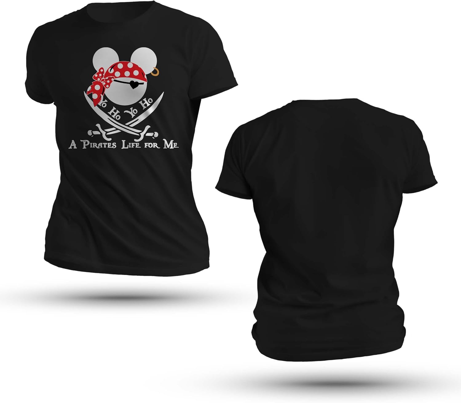 Minnie Mouse - Pirates of The Caribbean Inspired Adult T-Shirt