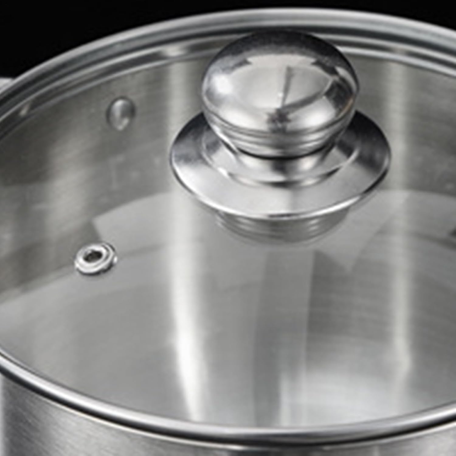 Frying Pot – Large Capacity Non-Stick with Lid and Basket – Stainless Steel Pot with Basket, Suitable for Electric and Ceramic Cookers, for Cooking Potato Chips, Seafood, Soups, Use