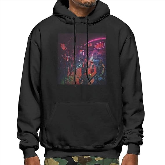 Amazon Co Jp メンズポリエステルパーカー サイバーパンク77 レジャースポーツ春と秋の冬のコート 毎日の旅行 学校 買い物 旅行 ファッション