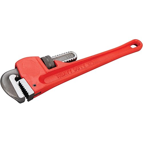 Performance Tool W1133-14B Heavy-Duty Adjustable Straight Pipe Wrench, 14-inch
