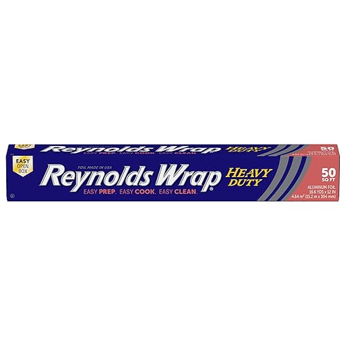Wrap Heavy Duty Aluminum Foil Roll, Thick Heavy Duty Foil