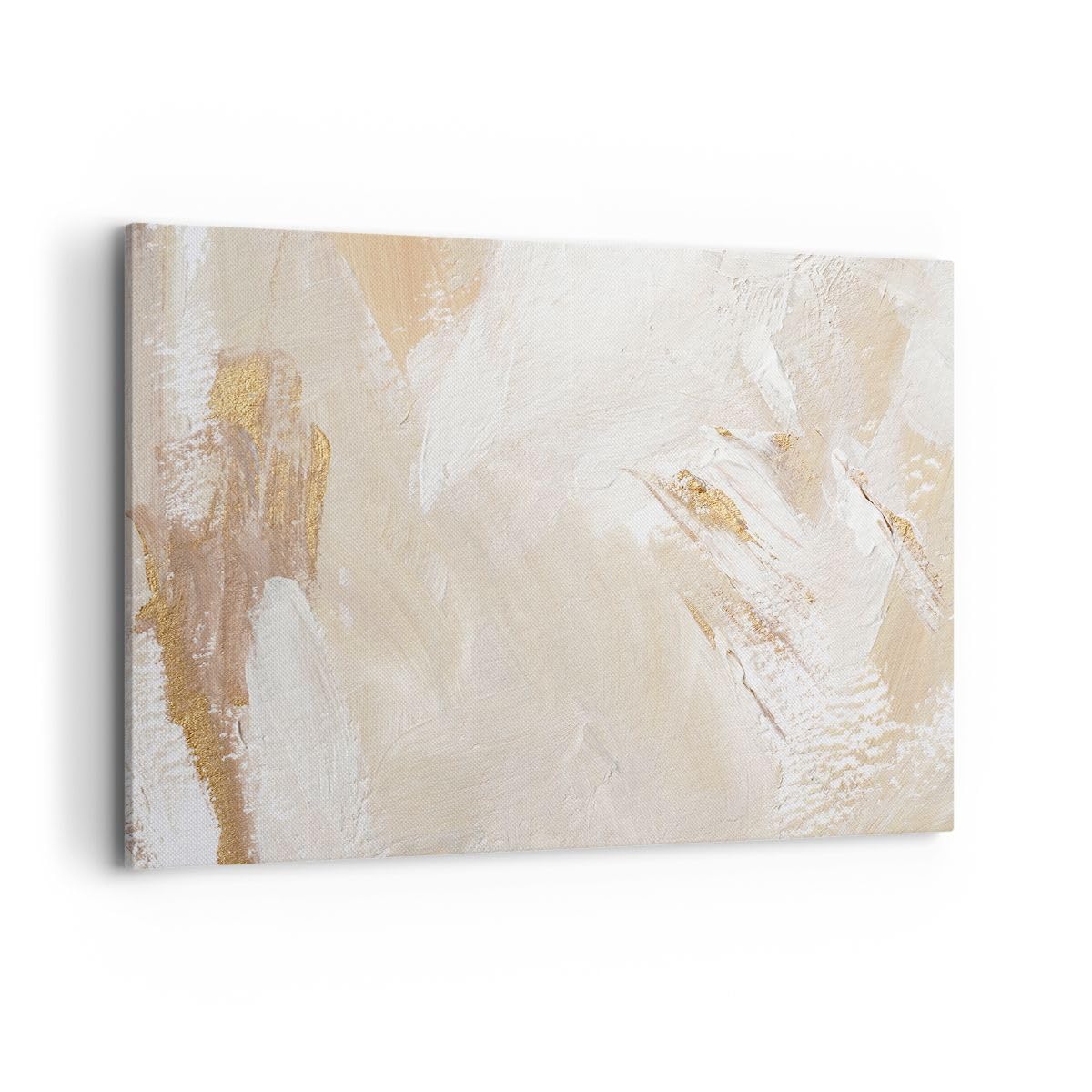 ARTTOR Leinwandbild 100x70cm Wandbild Abstrakt Pastell - 5371