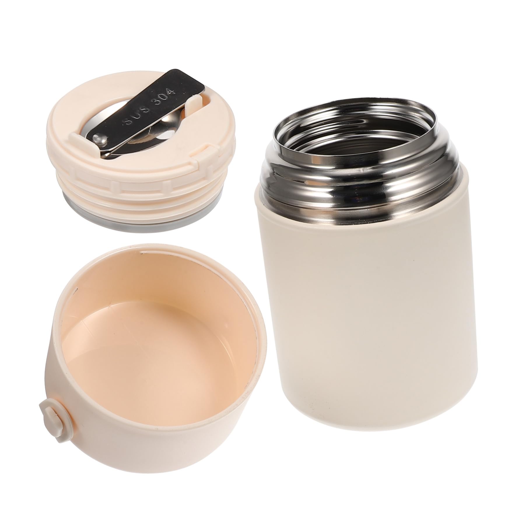 Recipiente térmico para alimentos portátil que conserva tu comida caliente en cualquier lugar.