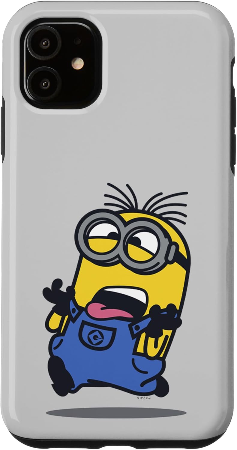 Despicable Me Minions Dave Running with Tongue Out Case for iPhone 17