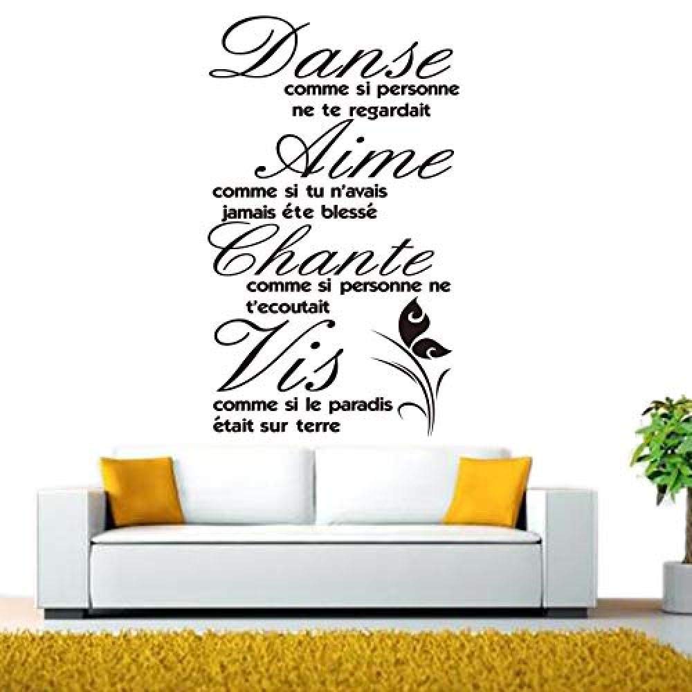 C'est Notre Autocollant Mural En Vinyle Avec Citation D'amour Folle Et Forte Autocollant Mural Citation Inspirante Pour Famille 96570532