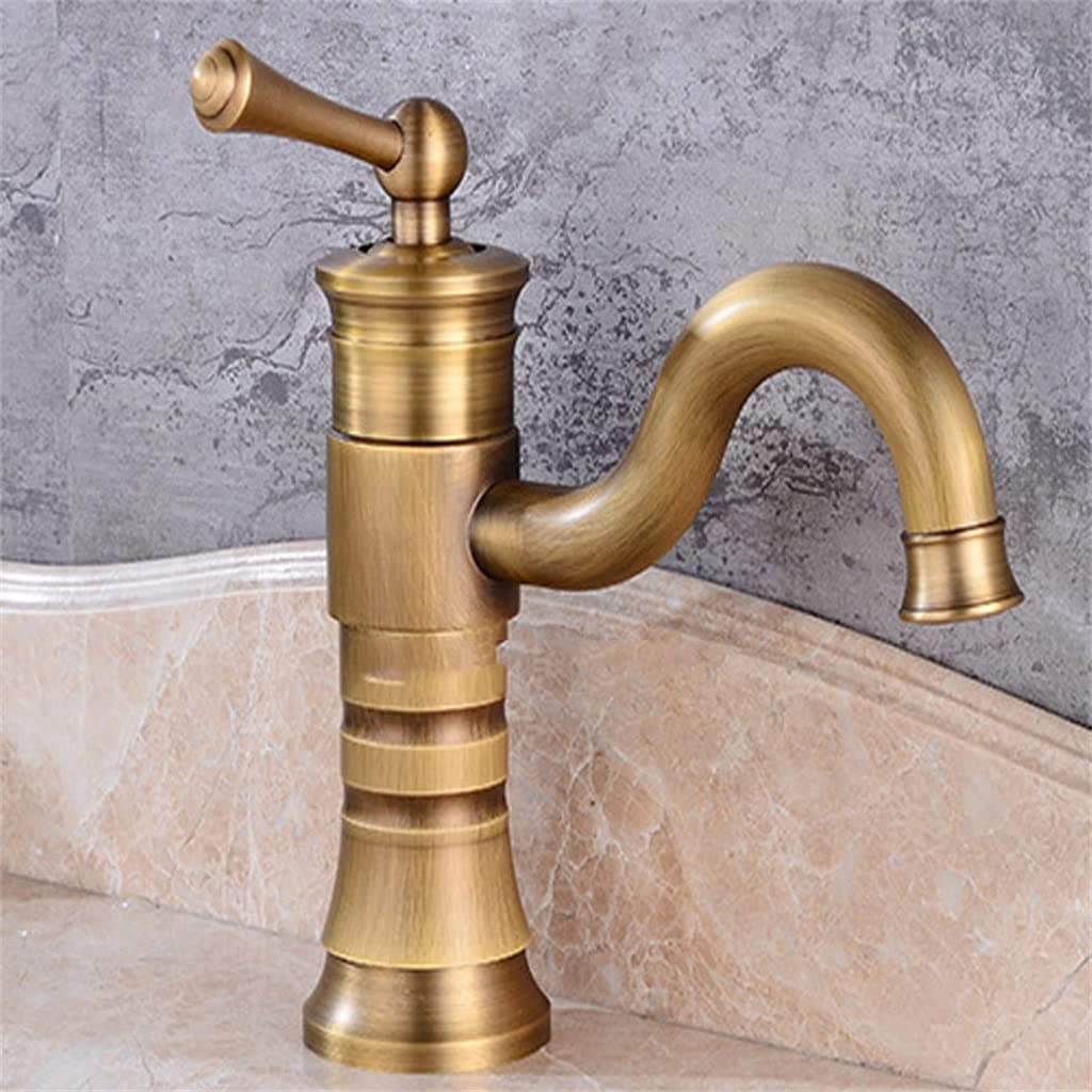 Robinet de lavabo rétro en laiton pour remplacer un mitigeur de salle de bain fuyant