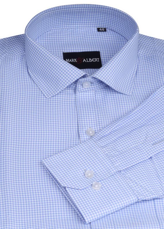 Image of Mark & Albert Men's Digital Print Full Sleeves Regular Fit Shirt