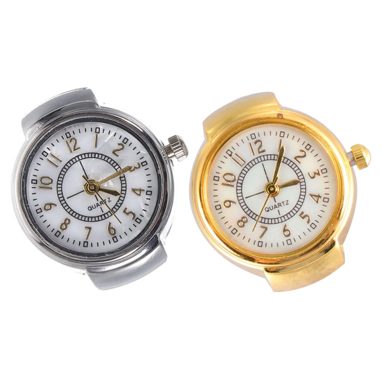 SOIMISS 10stücke Uhr Für Finger Silberzifferblatt Modische Damen Und Herrenaccessoires Langlebig Und Verschleißfest Perfektes Für Jeden Anlass