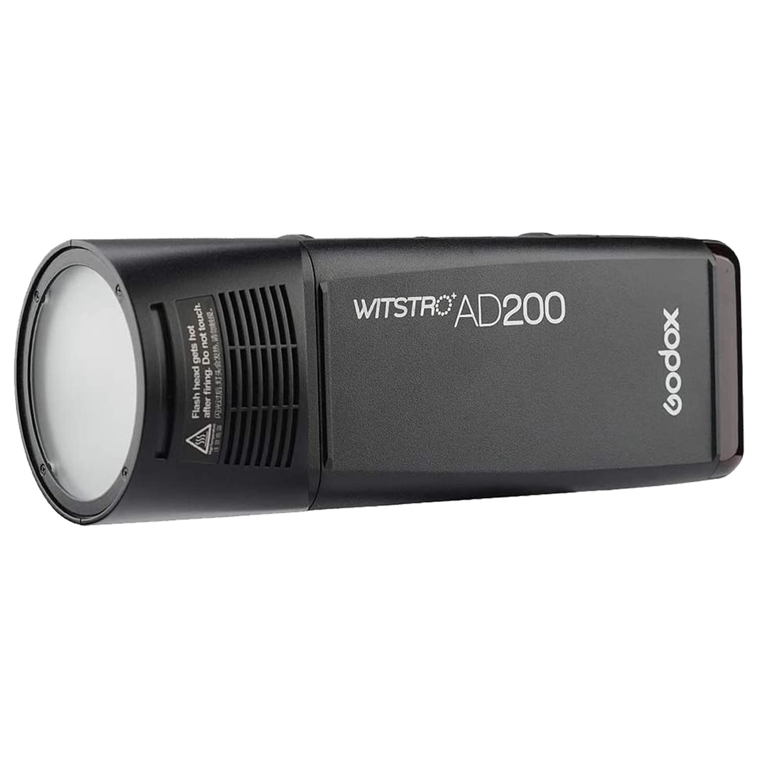 Godox H200R Cabezal de Flash Redondo AD200 AD200 Pro AD200Pro II,200Ws Potencia,Tubo de Flash Espiral,Efectos de Luz Naturales y Suaves,180g Ligero y Portátil