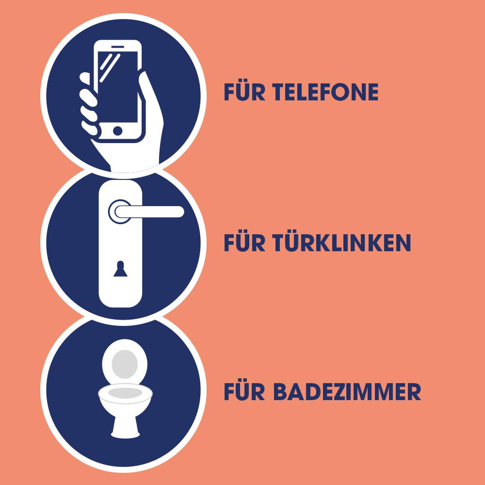 Sagrotan Hygiene Pumpspray – Desinfektionsmittel für Textilien und Oberflächen im Haushalt – 10 x 250 ml Sprühflasche im praktischen Vorteilspack