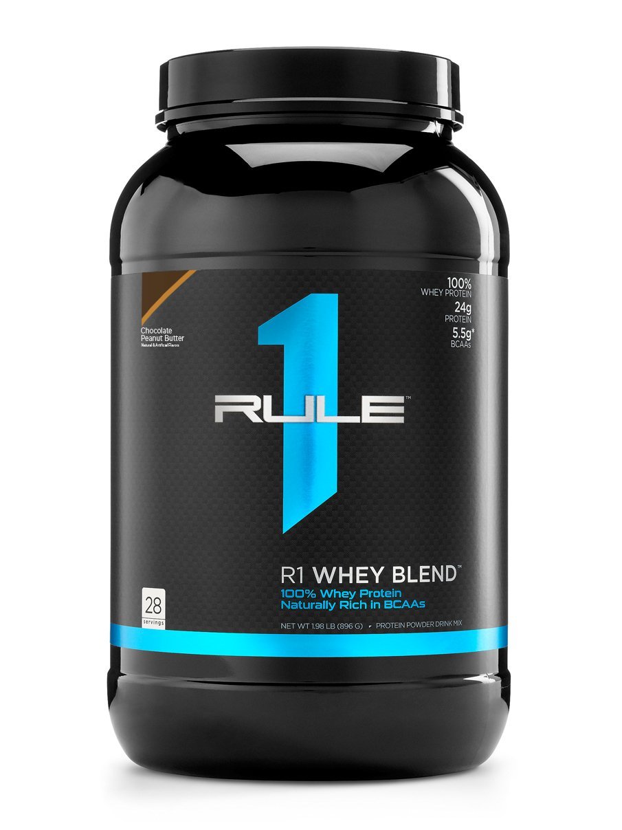 Rule1 R1 Whey Blend Chocolate Peanut Butter, 908 g