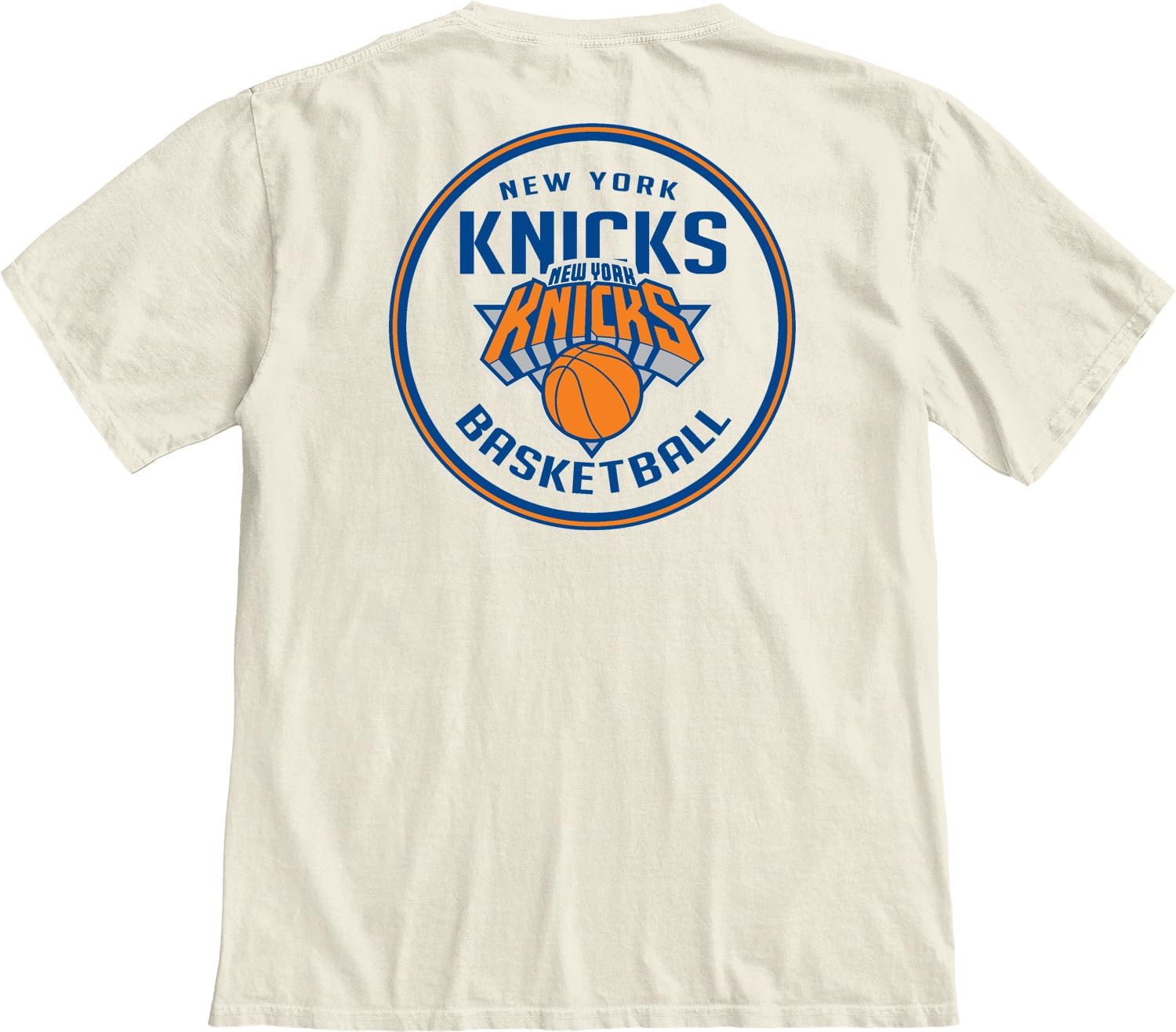 Blue 84 NBA Unisex-Adult NBA Officially Licensed T-Shirt Ringspun Front/Back Ivory
