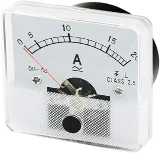 New Lon0167 AC 0-20A Range Measuring Panel Analog Ammeter Amperemeter(AC 0-20A Messbereich Analog Amperemeter Amperemeter