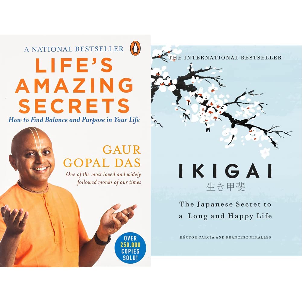 Life's Amazing Secrets + Ikigai (Set of 2 Books)
