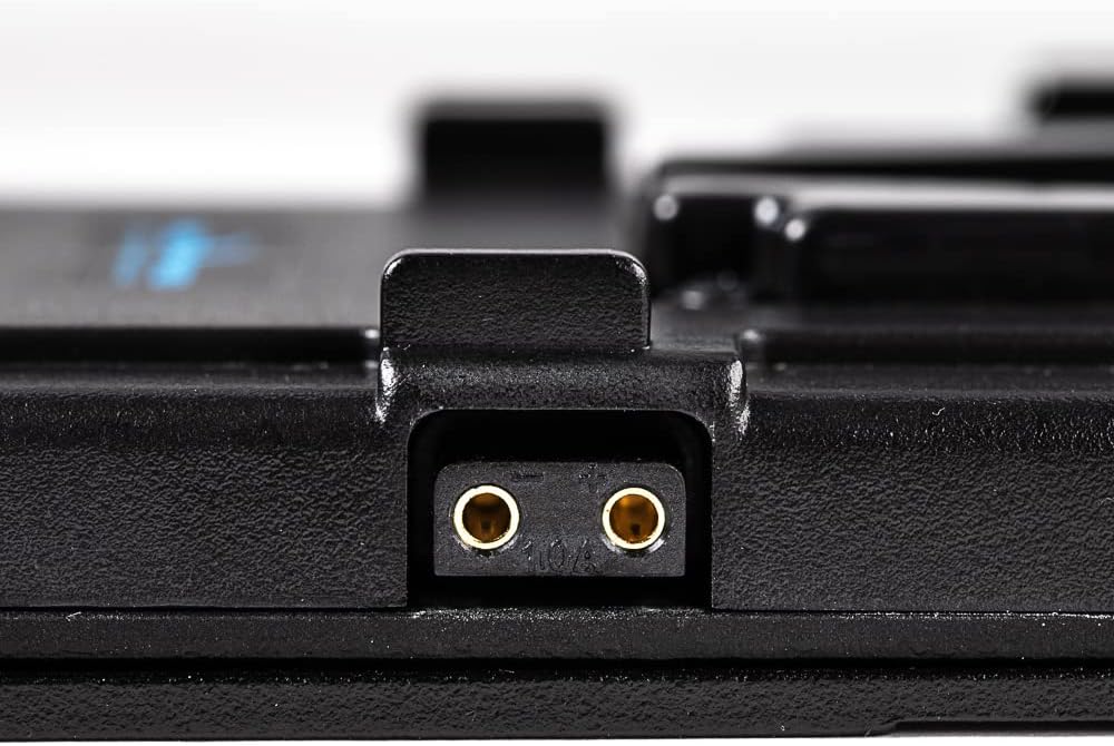 IndiPRO V-Mount Plate with NP-FZ100 Dummy Battery & 15mm Rod Clamps for Sony a9, a7 III and a7R III Camera