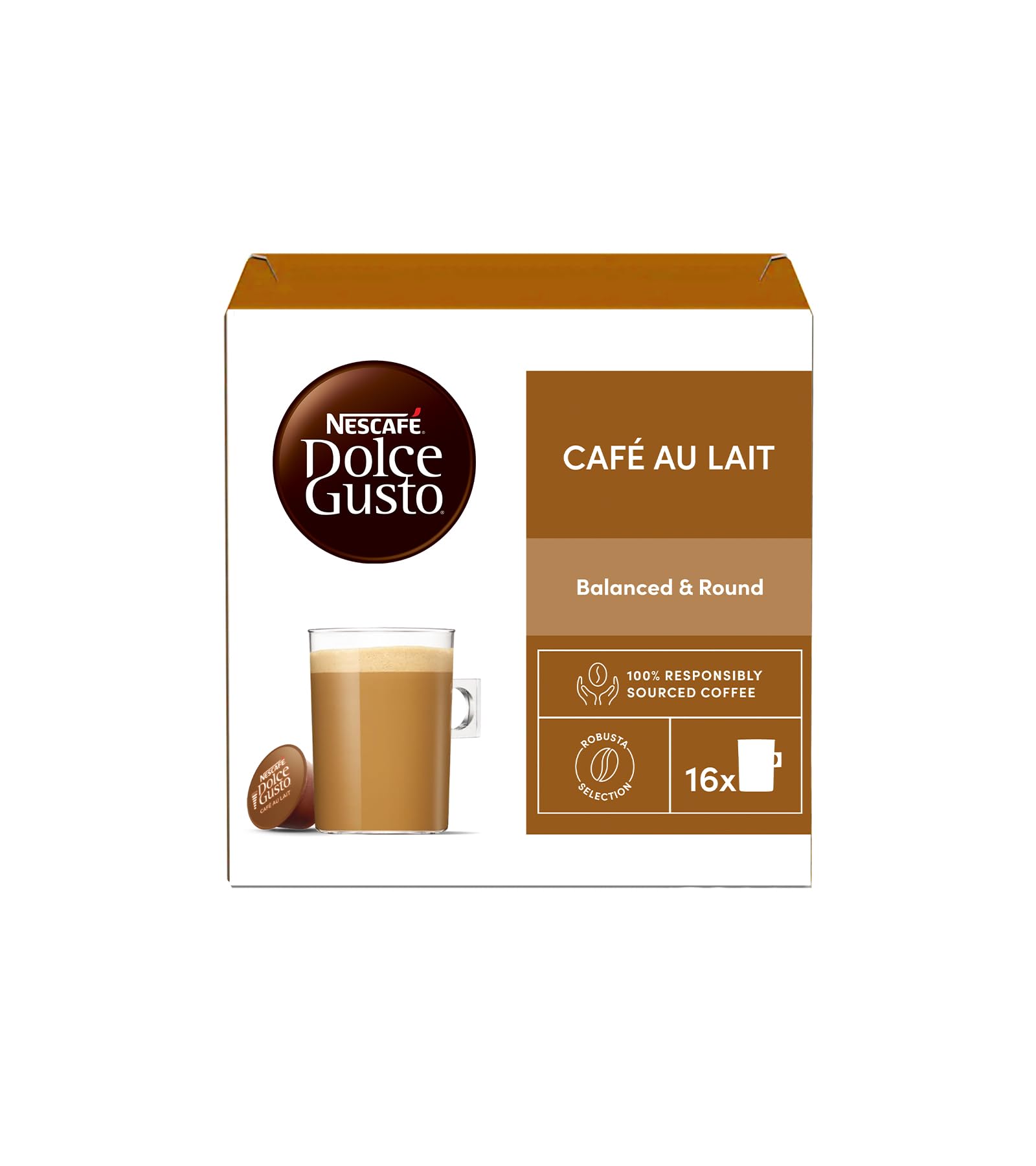 Nescafe Dolce Gusto Cafe Au Lait 16 Kapsül 160 Gr