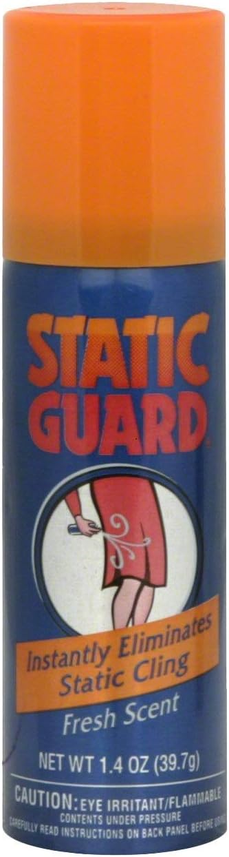 Static Guard Aerosol: Tote Size 1.4 OZ