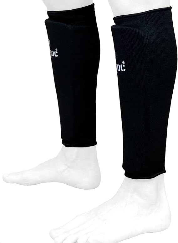 Sedroc Shin Guards Protective Leg Sleeves for Kids Youth and Adults Karate MMA Sparring - Pair