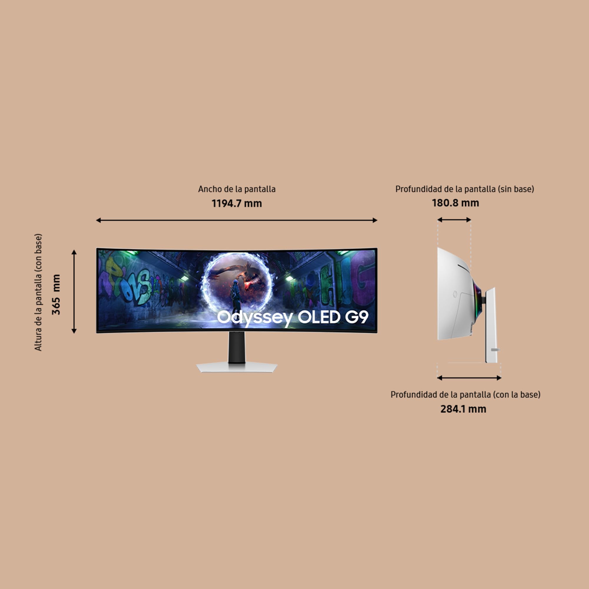 Amazon.com: Samsung 49 Inch Odyssey OLED G9 G93SD, DQHD (5120 x