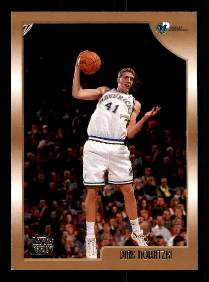 Dirk Nowitzki Rookie Card 1998-99 Topps #154 - Basketball Slabbed Rookie Cards