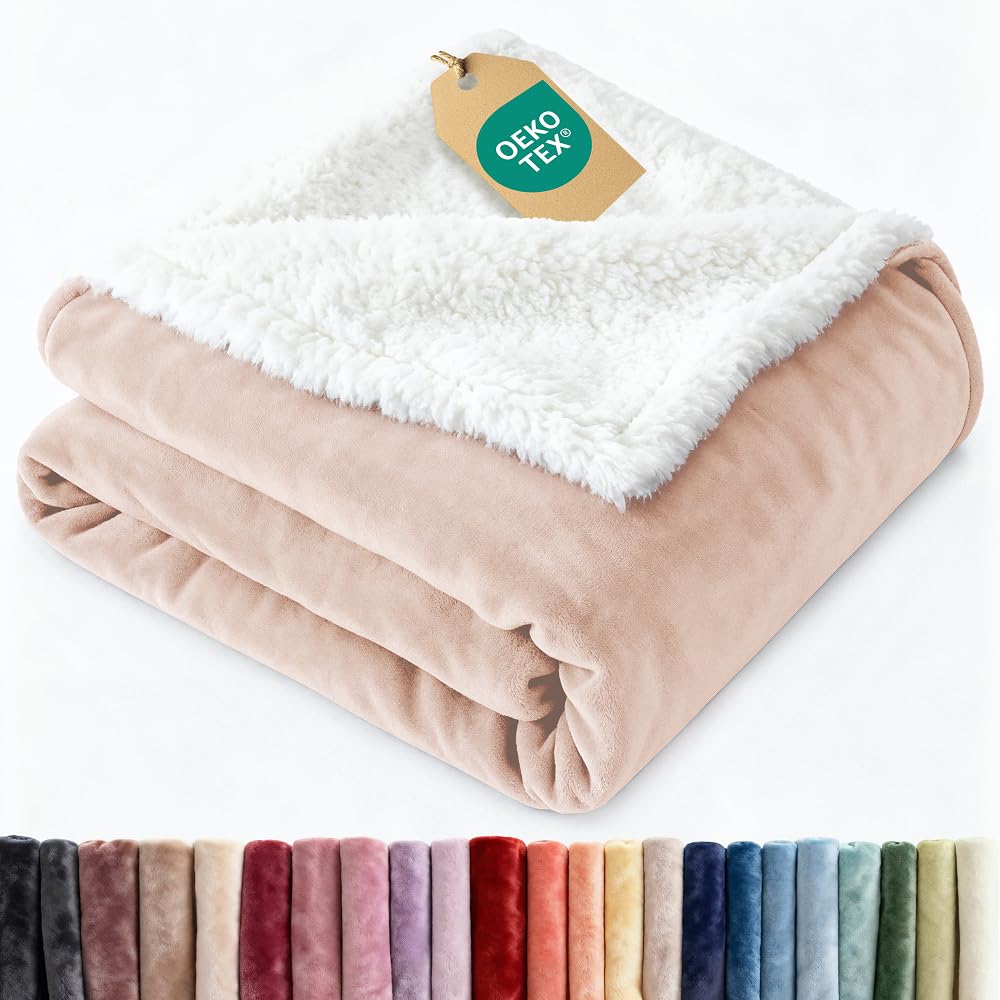 Sherpa Fleece Blanket Kids Size