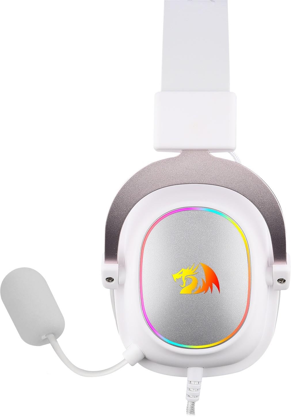 Redragon H510 Zeus X Cuffie Gaming con Microfono Flessibile - Audio 7.1 - Illuminazione RGB - Fascia Regolabile - Pad