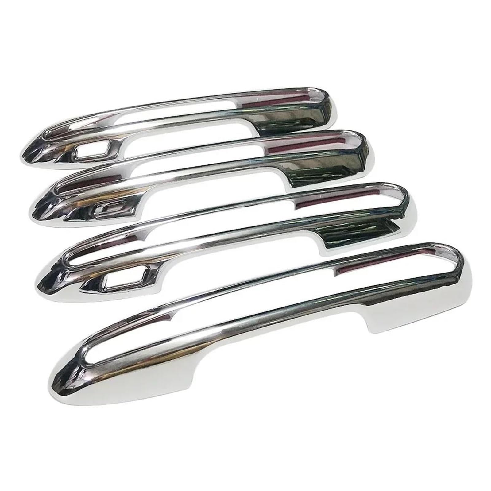 Dtasmbd Silver 1 Exterior Side Door Handle Protective Covers Car Exterior Door Handle Cover For For Rav4 For Rav 4 2019-2025 Protection Covers Trim Auto(Silver 1)