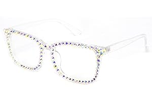 Square Rhinestone Reading Glasses For Women