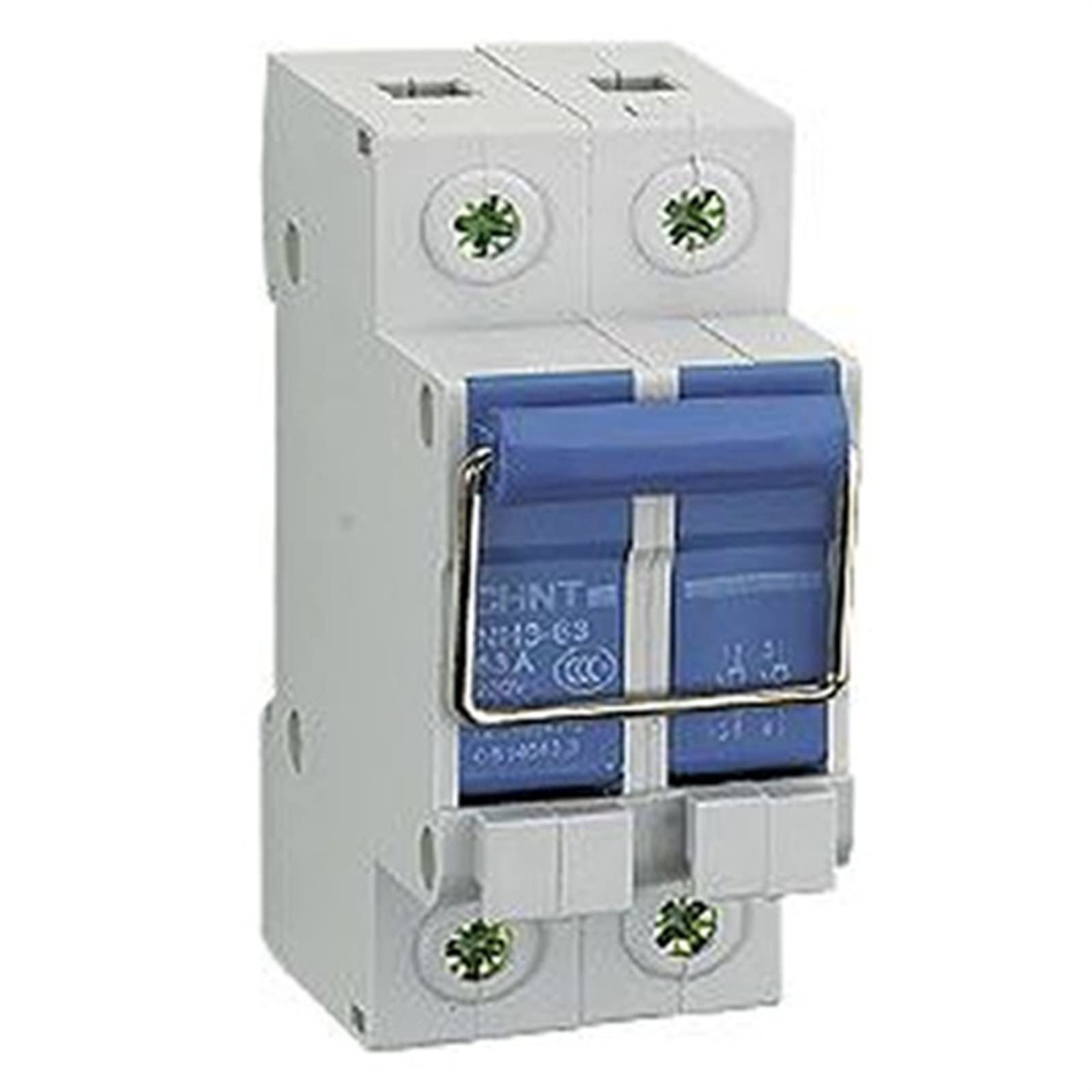 Interrupteur d'isolement NH3-100 2P 100A type à anneau de traction pour circuit domestique