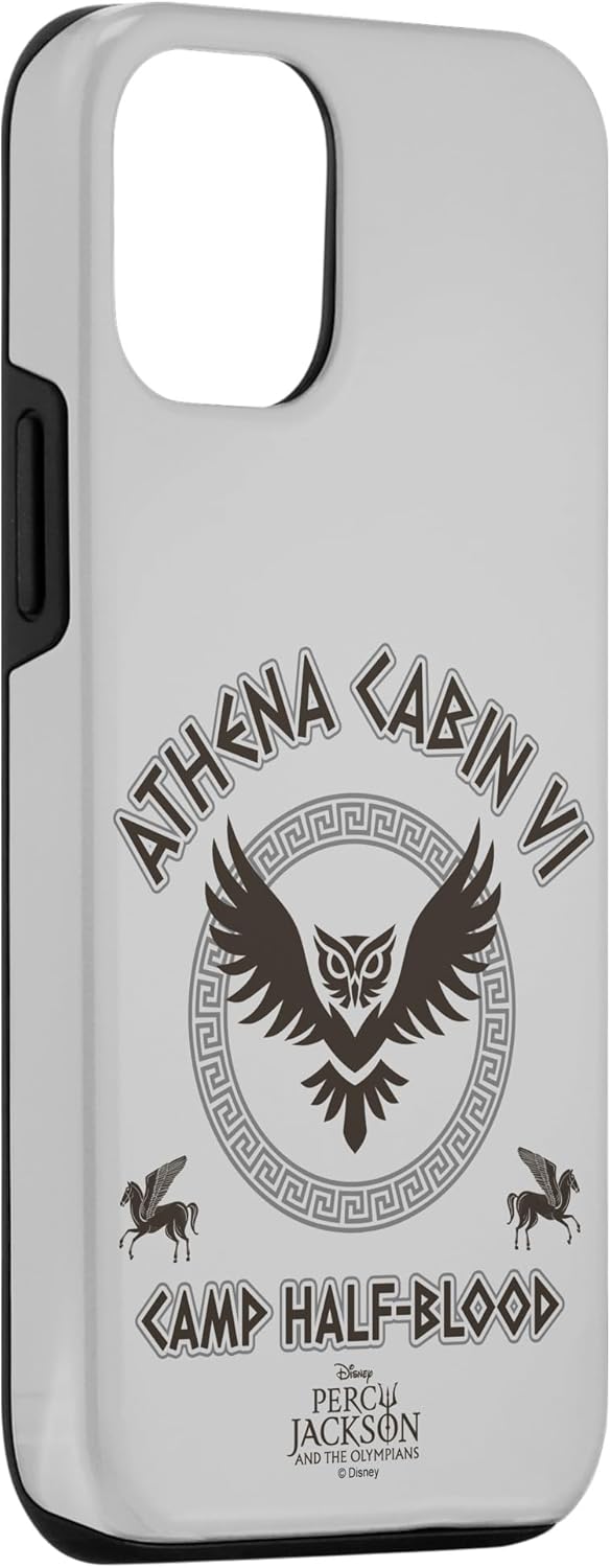 Disney Percy Jackson and the Olympians Athena Cabin VI Badge Case for iPhone 12/12 Pro