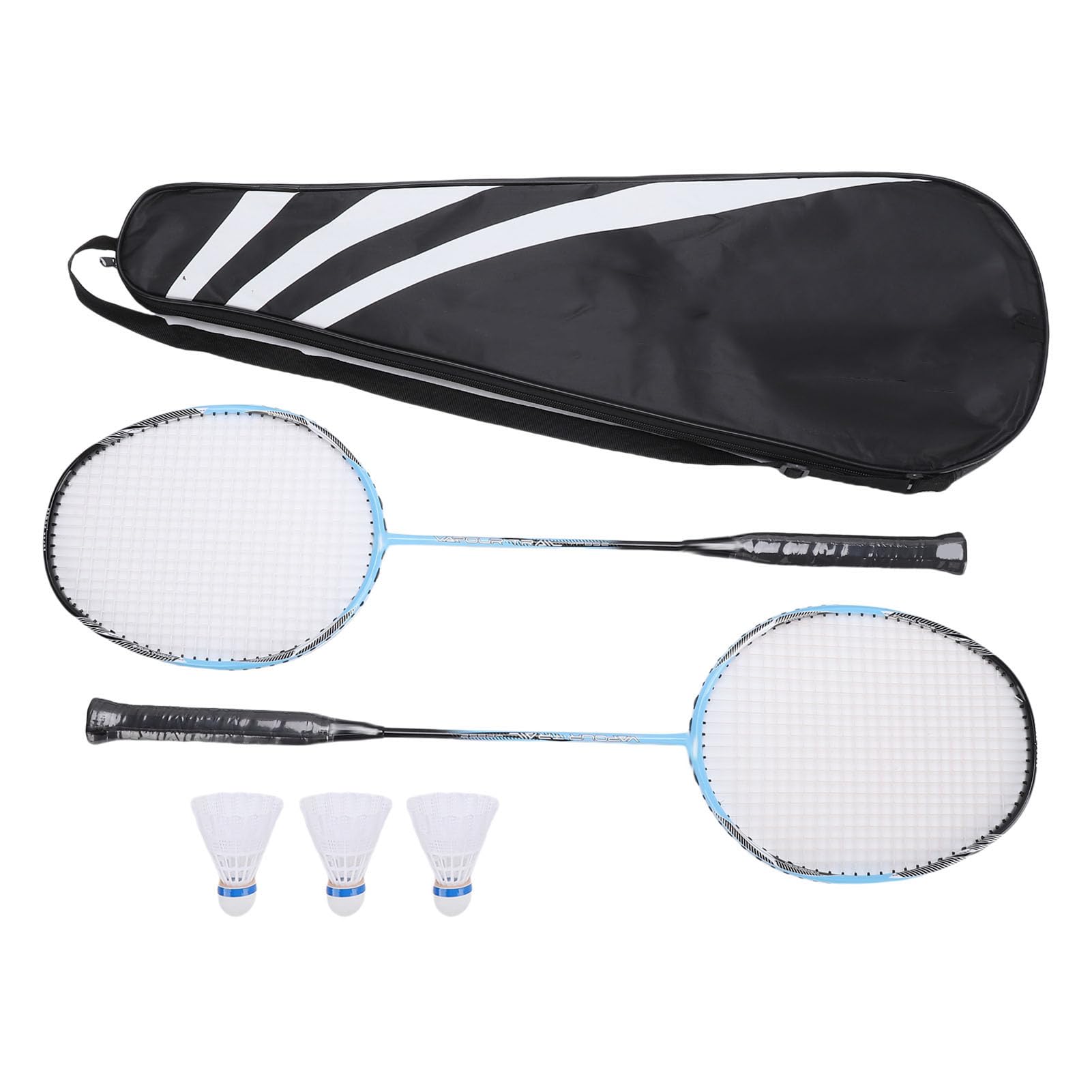 Diyeeni Raquetas de Bádminton de Fibra de Carbono, 2 Unidades con 3