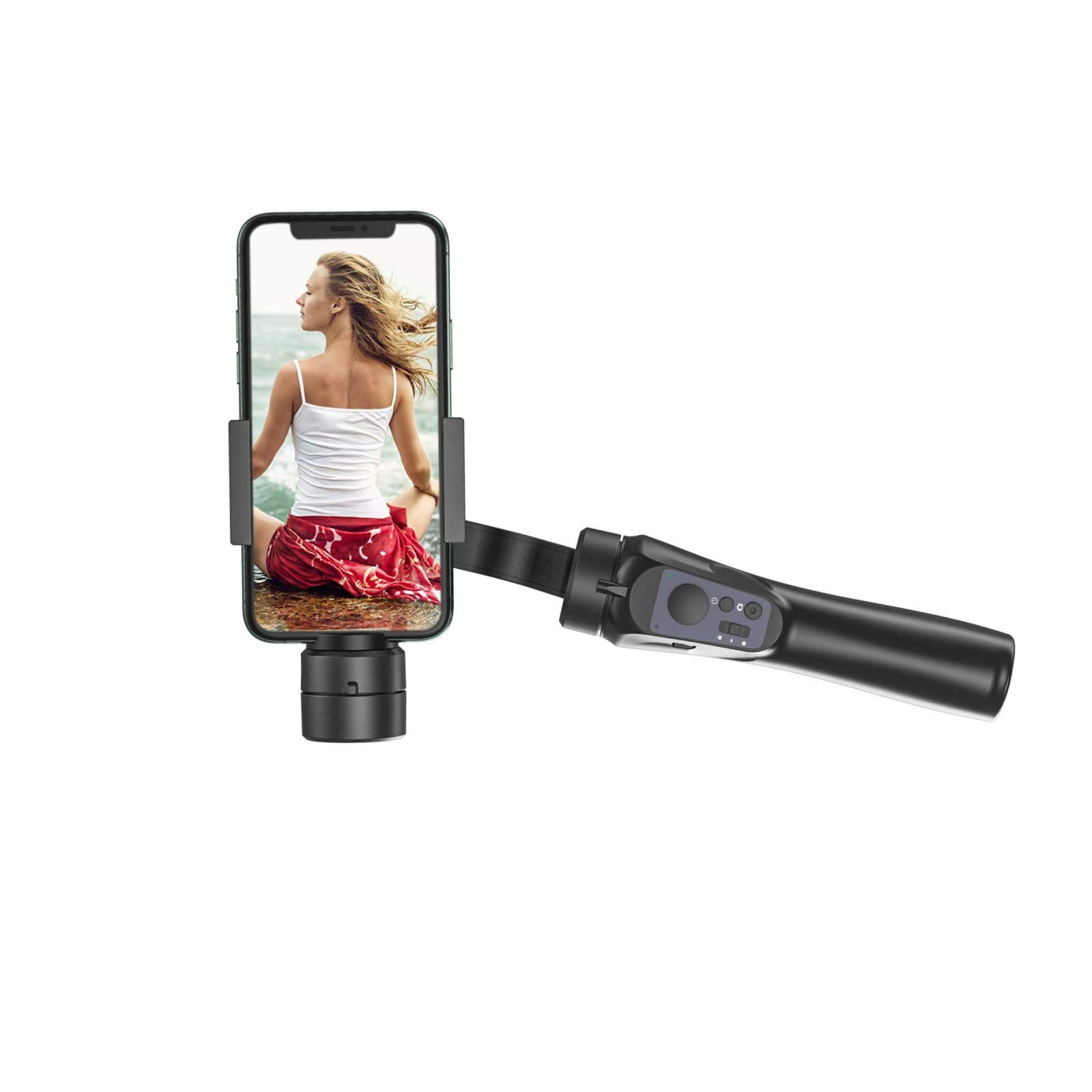 3-osiowy ręczny stabilizator gimbala BT Action Camera Smartphone telefon stabilizator wspornik
