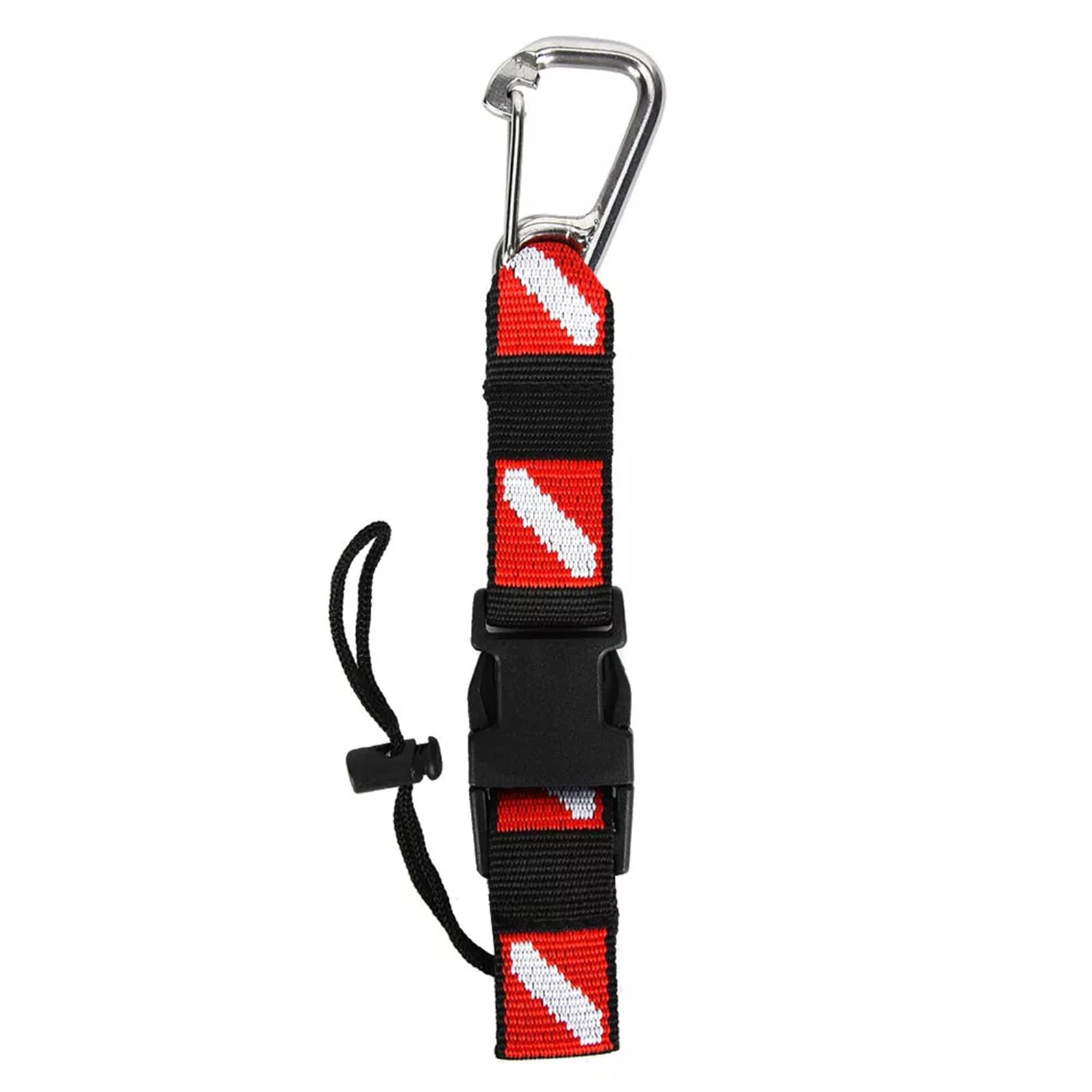 XuQiZZpp Scubas Diving Lanyard Dives Camera Flashlight Keeper Scubas Lanyard Clip with Webbings Strap Quickly Release Buckles