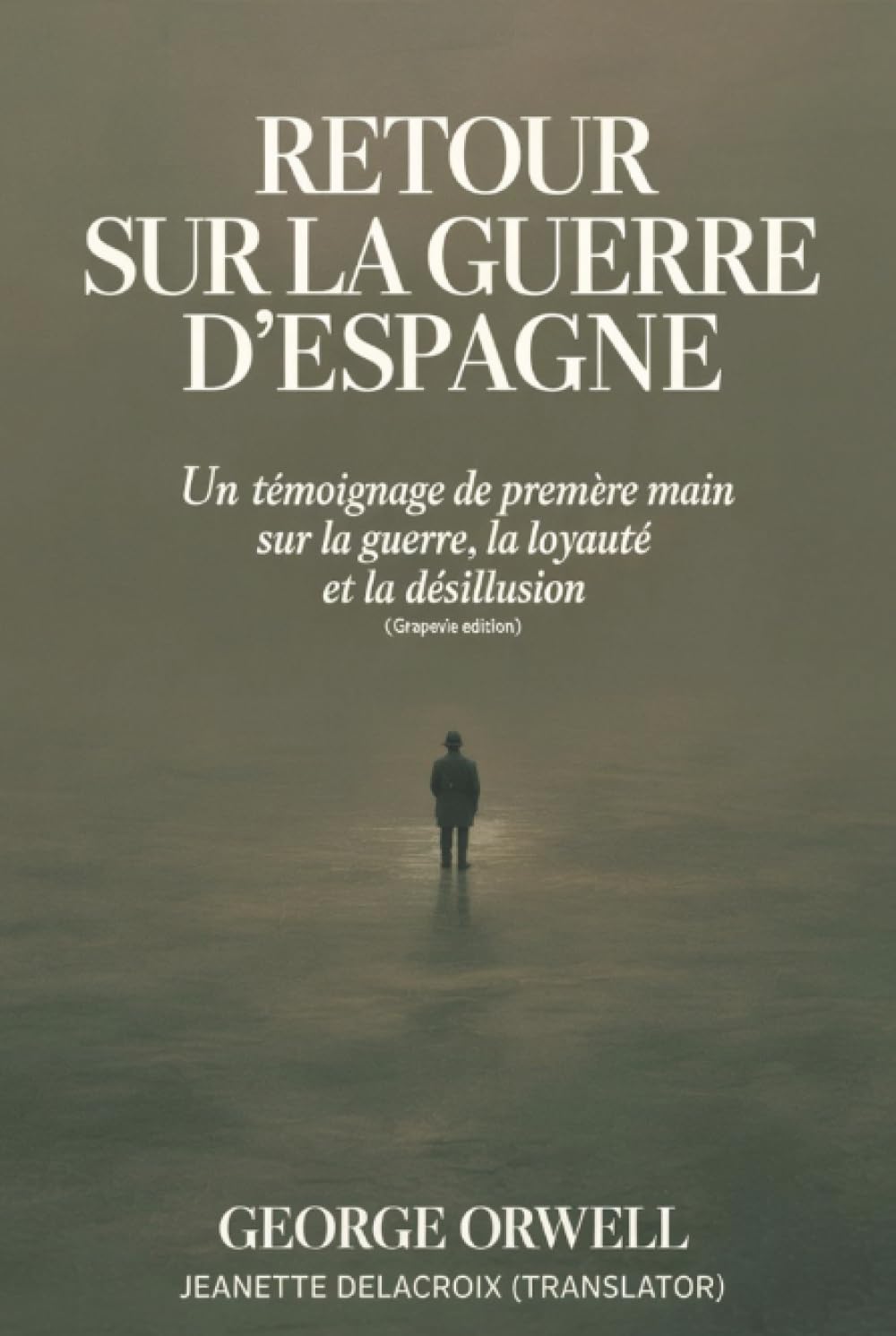 Retour sur la guerre d’Espagne: Un témoignage de première main sur la guerre, la loyauté et la désillusion (Grapevine edition)
