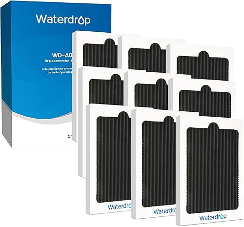 Miniatura 9 de Waterdrop Filtro de aire para refrigerador, compatible con Frigidaire y Electrolux, Pure Air Ultra, PAULTRA, SCPUREAIR2PK, 242047801, 242061001,