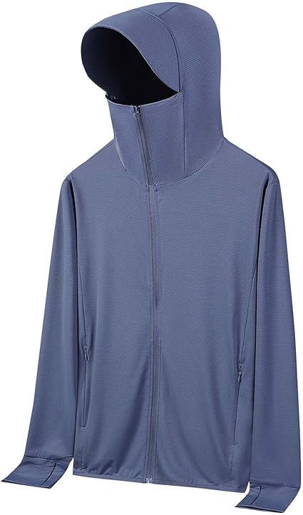 HUIFUAO Zonwering Jassen Vrouwen Lange Mouw Zip Up UPF 50 Hoodies Tops
