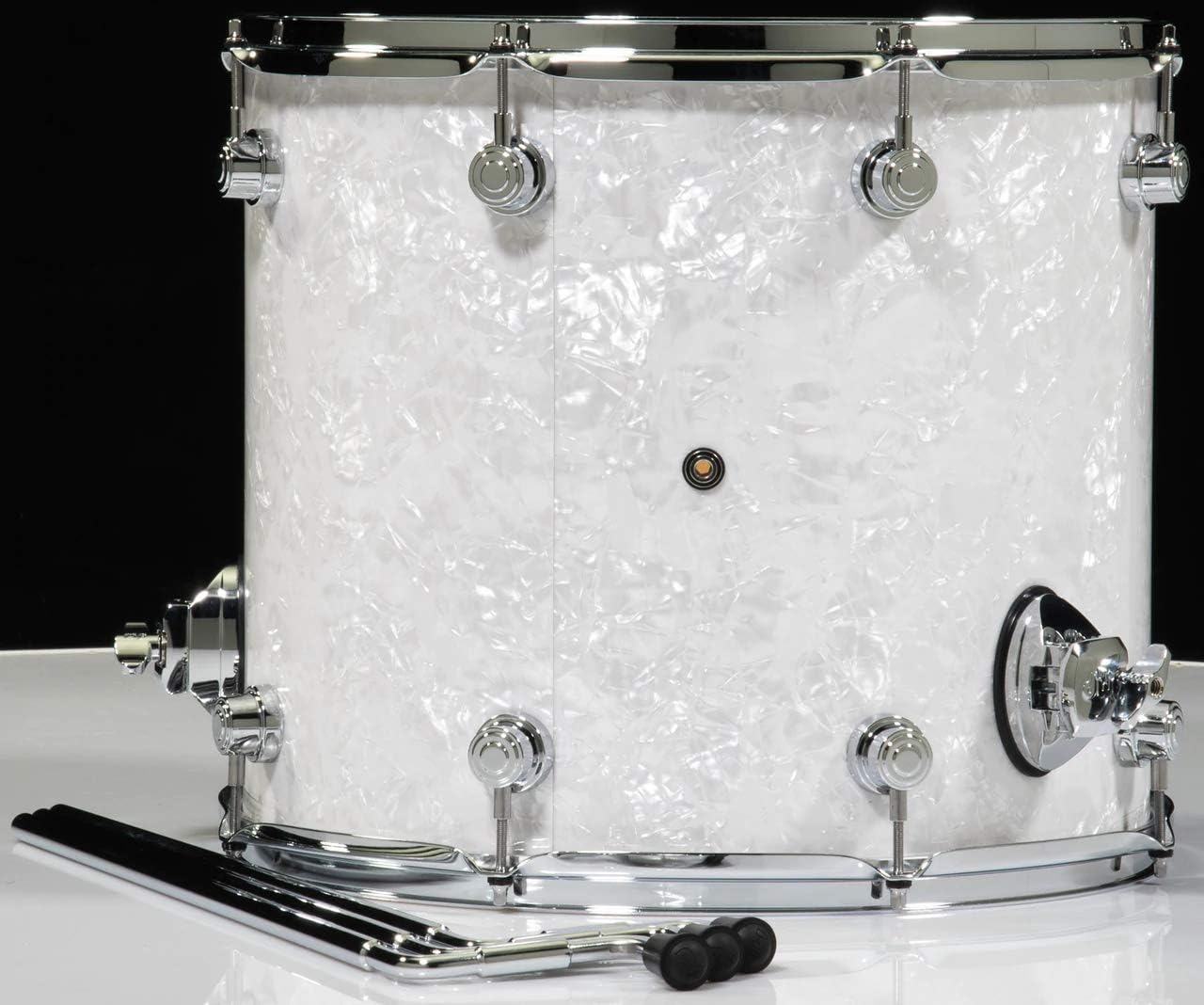 DW Performance Series Floor Tom - 14 Inches X 16 Inches White Marine FinishPly