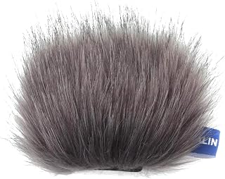 P Prettyia Outdoor Furry Mic Windscreen Wind Cover Microphone Muff for Tascam DR-05 and Similar Size Mics