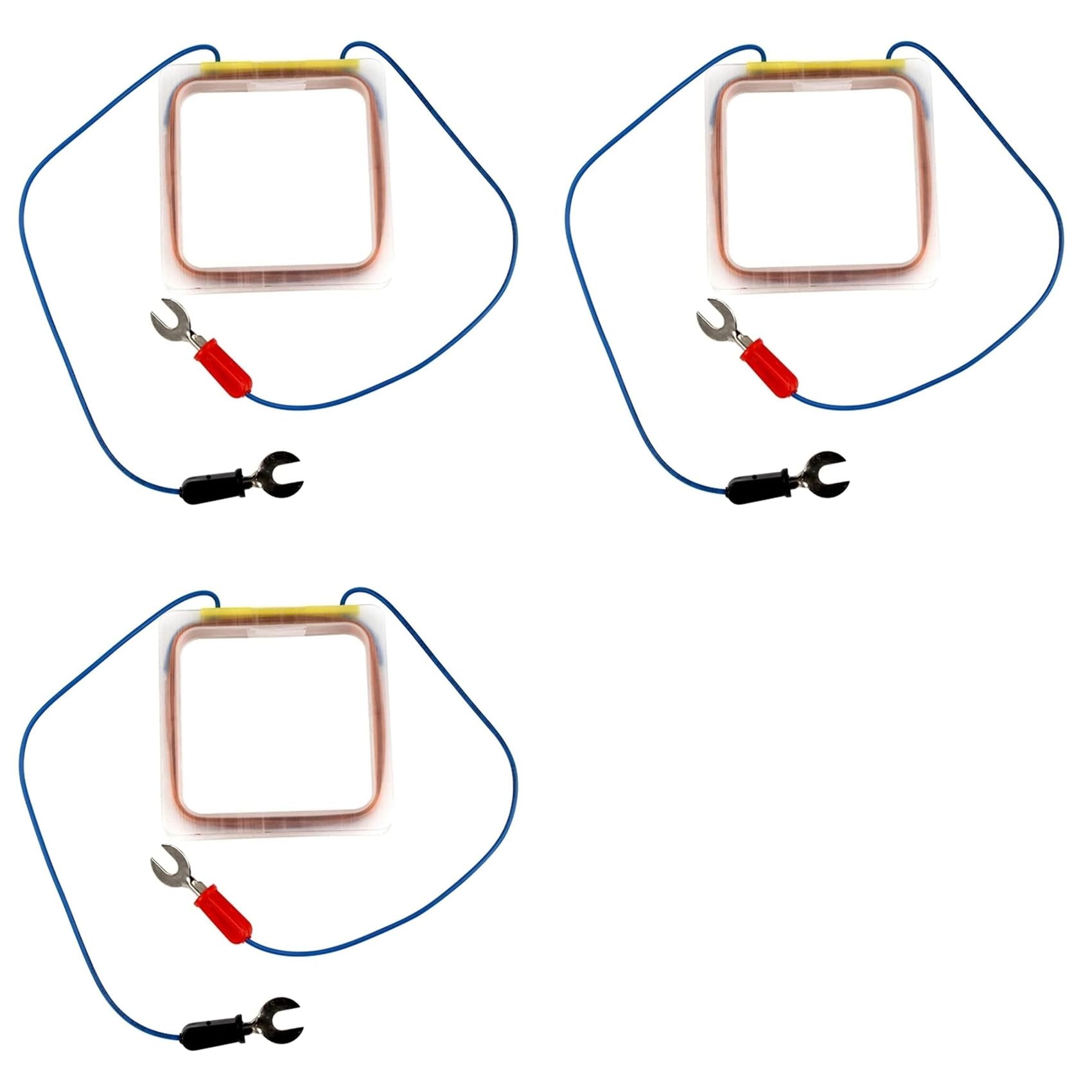 Jnchdghwa As Shown 3X Square Coil Copper Coil Electromagnetic Experimental Instrument Physics Teaching Tool Square Coil Instrument