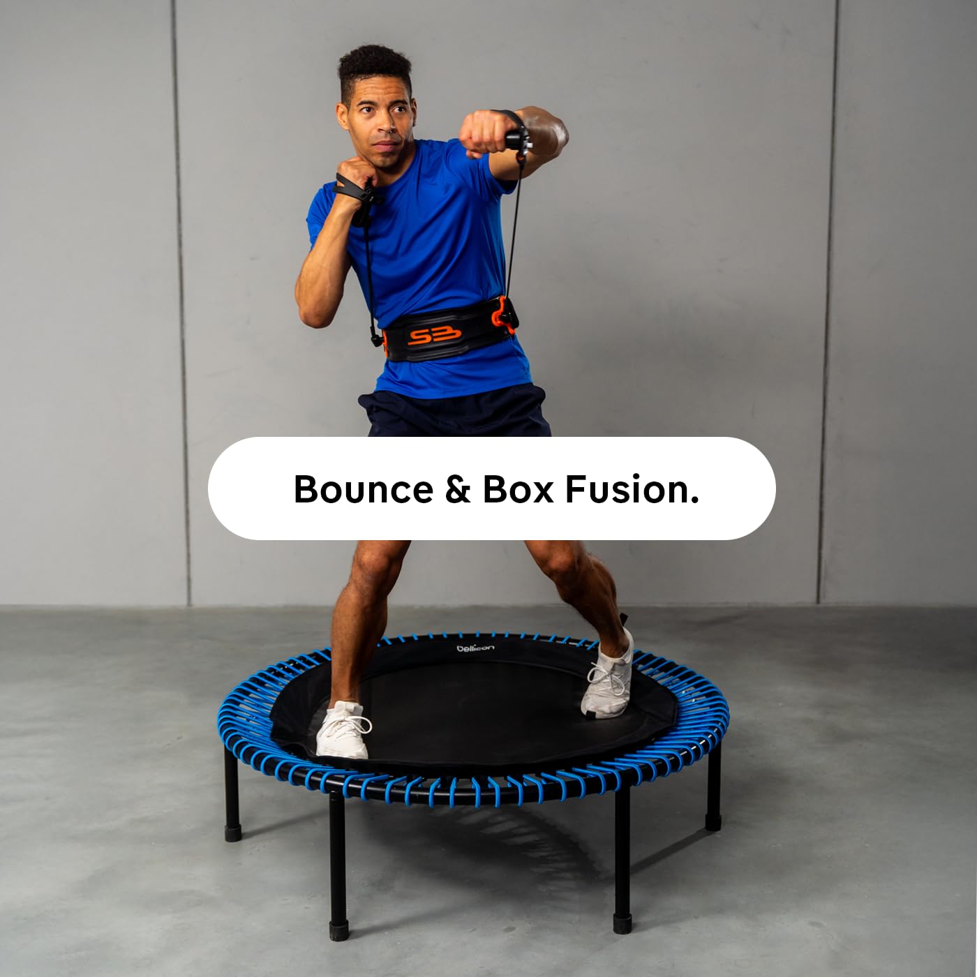 bellicon Shadowboxer Fitness Set mit ergonomischen Handgriffen & Power Tubes (2-5 kg)